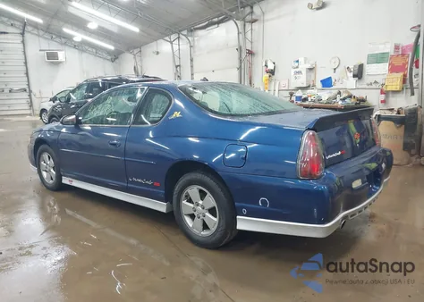 2003 Chevrolet Monte Carlo Ss z USA, uszkodzony, nr VIN 2G1WX12K739367751